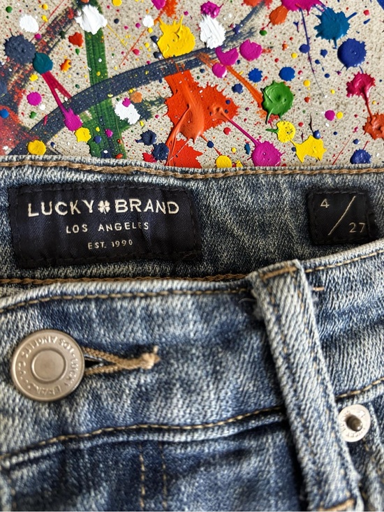 Lucky Brand Denim - Lucky Brand Blue Light Wash Mid Rise Sienna Boyfriend Jeans